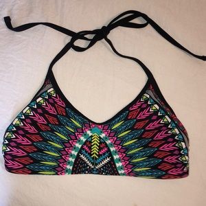 Halter bikini top